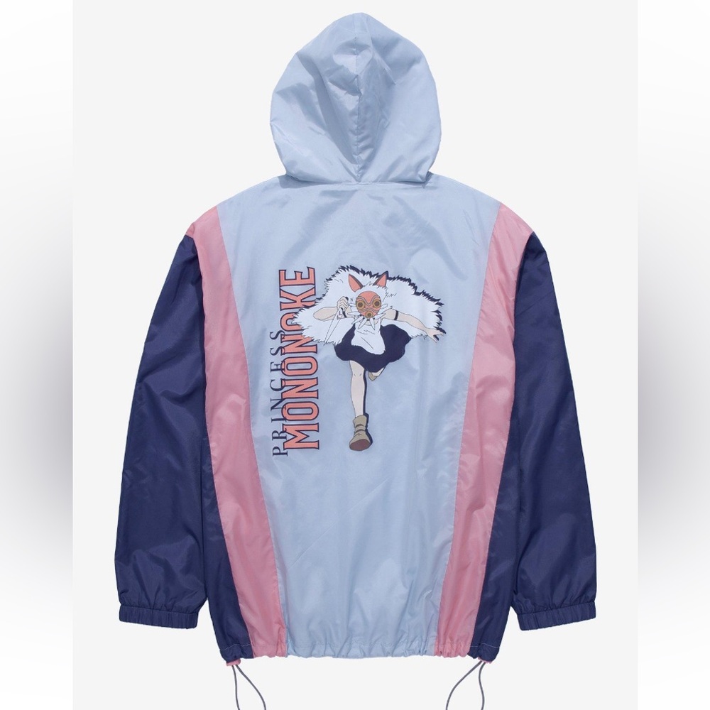 Studio Ghibli Princess Mononoke San‎ Color Block Anorak Jacket BoxLunch